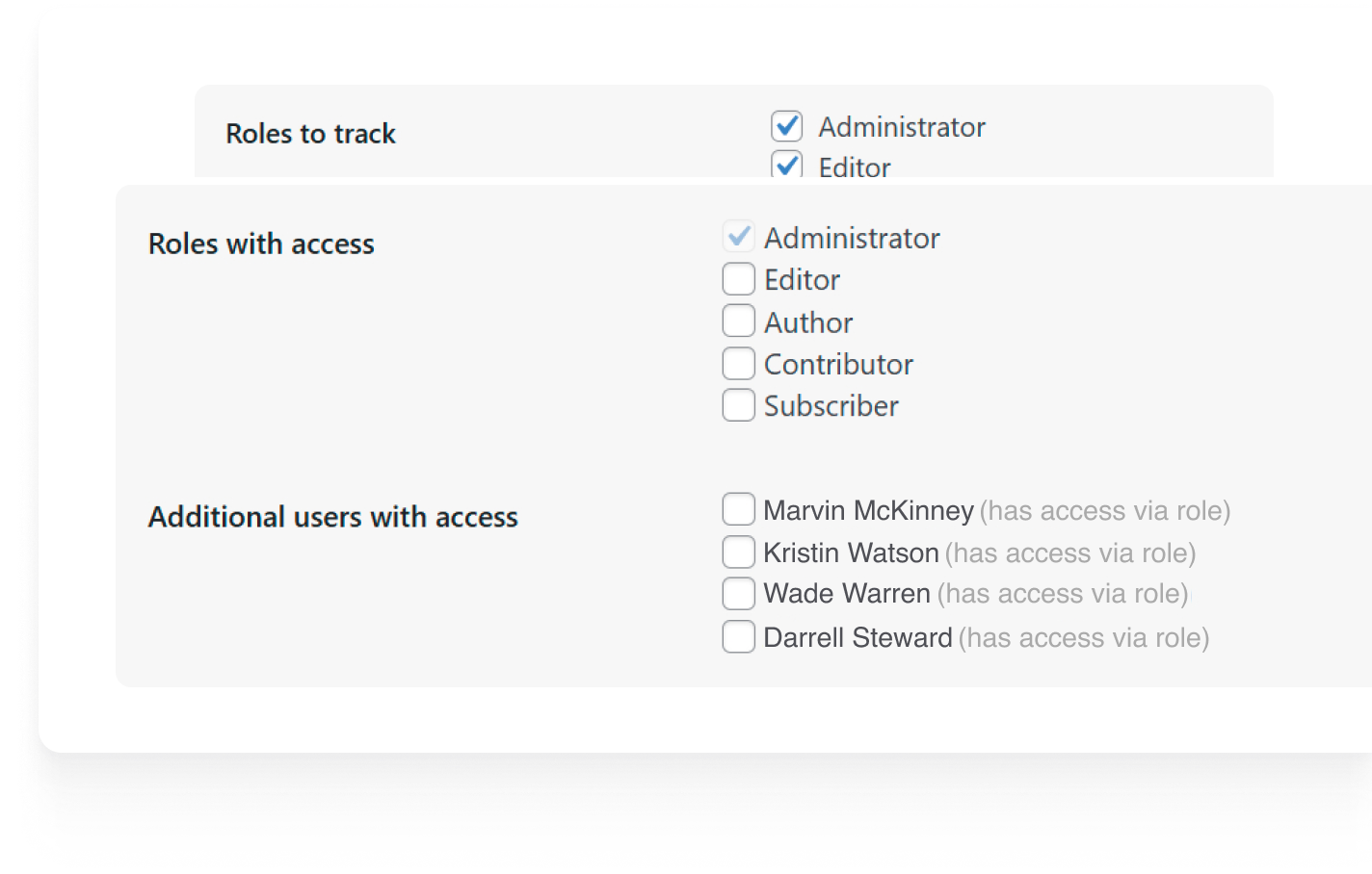 WordPress Audit Log Plugin with Role-based Access Control